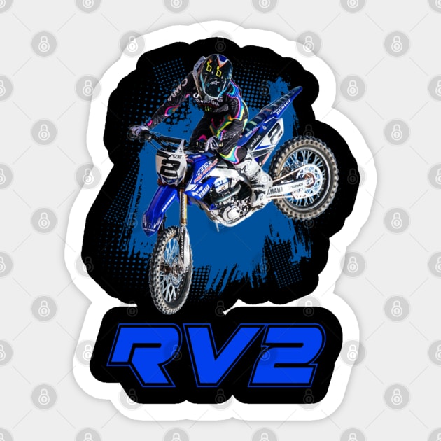 Ryan Villopoto Supercross Sticker by lavonneroberson